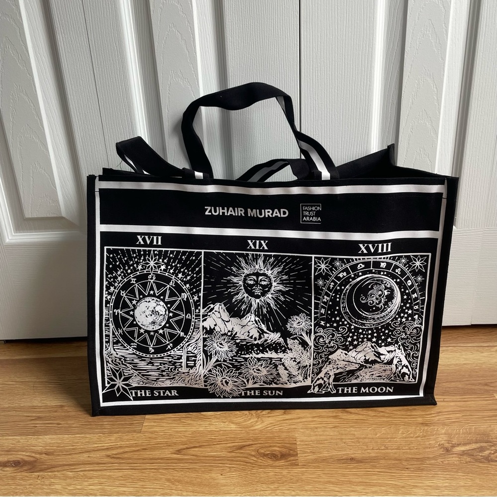 Zuhair Murad canvas tote bag NWOT